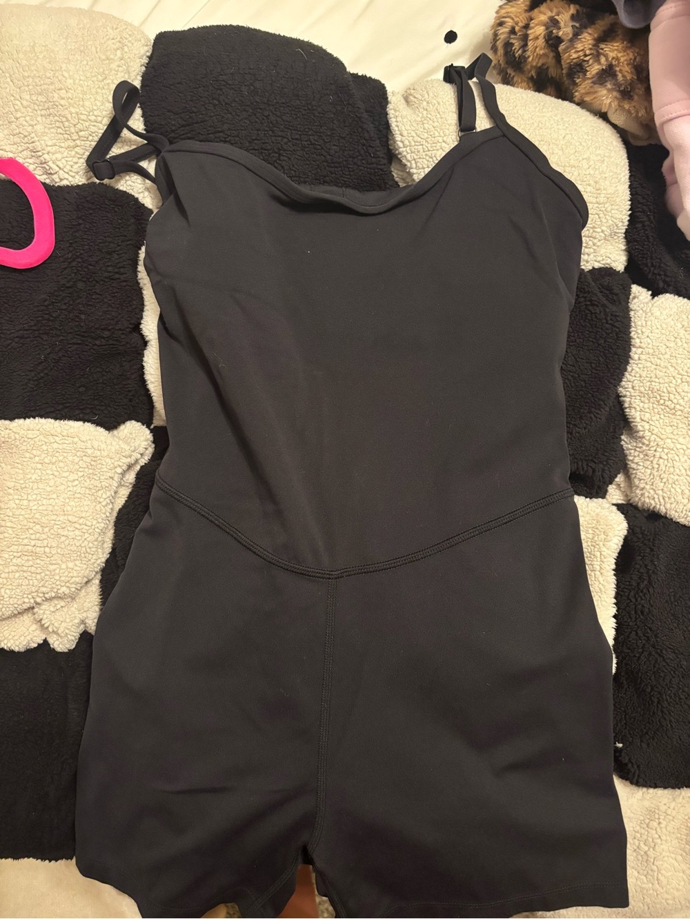 Black womens one-Piece Romper